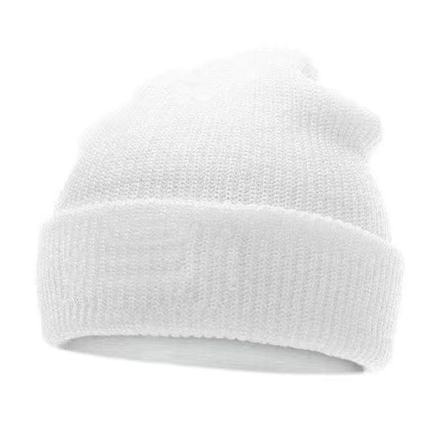 

2023 autumn and winter cap women's wool knitted warm caps knitted hat cashmere soft waxy texture super fox ball customized more colors, Yellow
