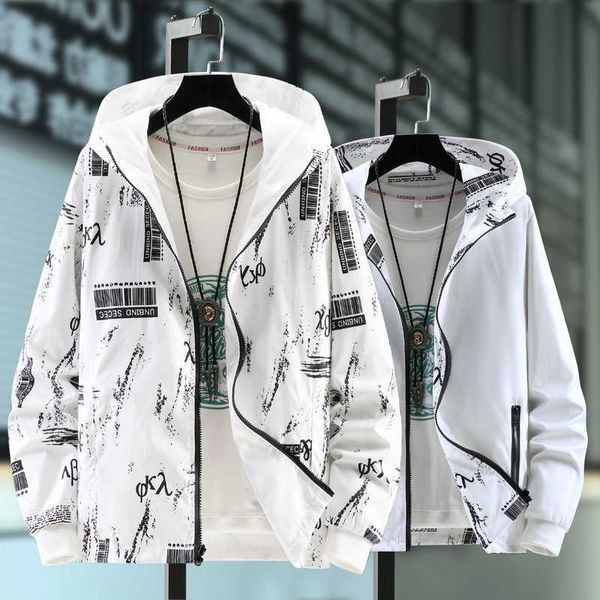 

men's jackets men reversible jacket waterproof windbreaker spring autumn hooded male coat basic casual outwear hommes veste mens clothi, Black;brown
