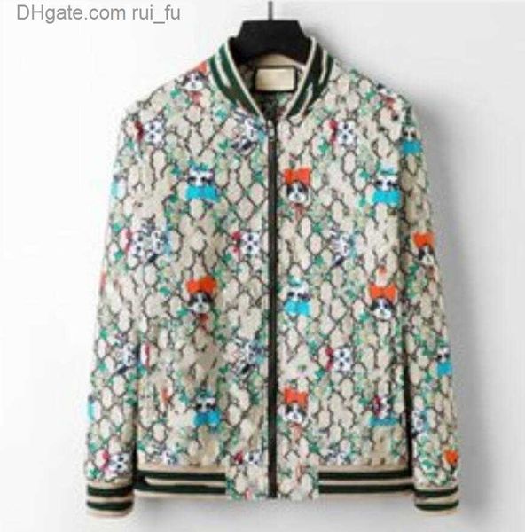 

mens jacket hooded autumn winter style for men women windbreaker coat long sleeves fashion jackets with zippers letters printed outwearsruif, Black;brown