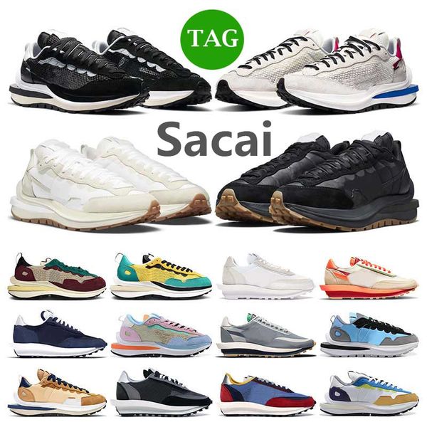 

men vaporwaffle ldwaffle 2.0 shoes fragment undercover black white nylon royal fuchsia sail gum obsidian cool grey net orange women trainers