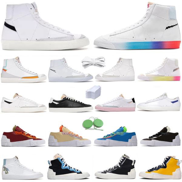 

blazer shoes classic mid 77 vintage blazers casual shoes multi color high pomegranate jumbo pink mens trainers designer shoe outdoors platfo