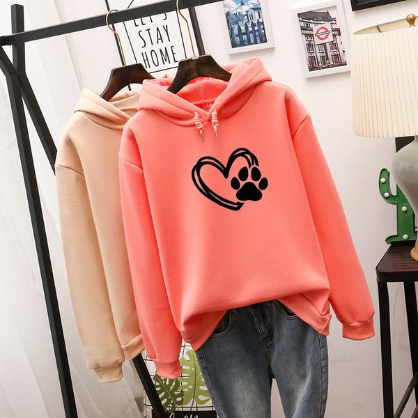 

women's fashion casual loose large versatile hoodie letter print pullover, Black
