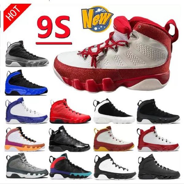 

9 9s men basketball shoes ix unc change the world chameleon bred university gold chile red man gym red particle grey racer blue anthracite t