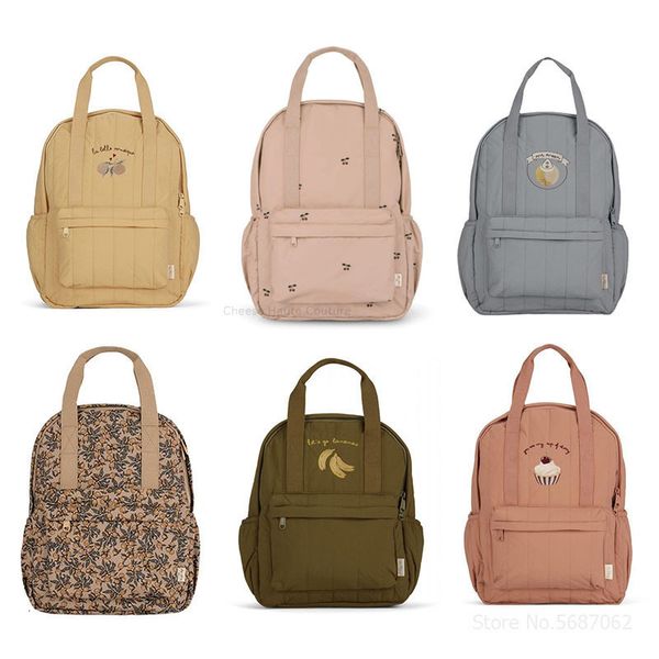 

backpacks ks parentchild backpack baby primary schoolbag kindergarten kids brand cherry lemon childrens boys girls gift storage bags 221208