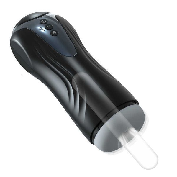 

toy massager new full-automatic aircraft cup for men's products electric deep throat self-defence comforter