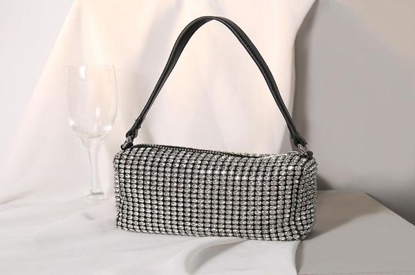 

2022 evening bags diamonds designer handbags luxury shiny rhinestore small clutch purse ladies frmale satchel handbag new fashion