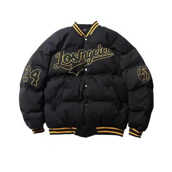 

men's jackets winter basebal coat bryant 24 hoodie black mamba men jacket for athletes basketball cardigan sportman fashion wind breake, Black;brown