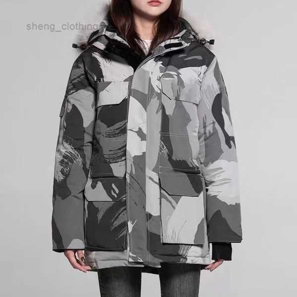 

men's designer jacket puffer coat parka veste winter hooded pattern embroidery fashion 08 expedition jackets goose couple thick coats1, Black