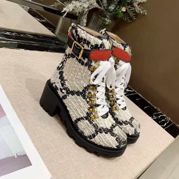 

italian martin accessories boots shoelace white star foam thick soled desert trail 7cm leather up designer luxury lace boot winter wome xfvo, Black