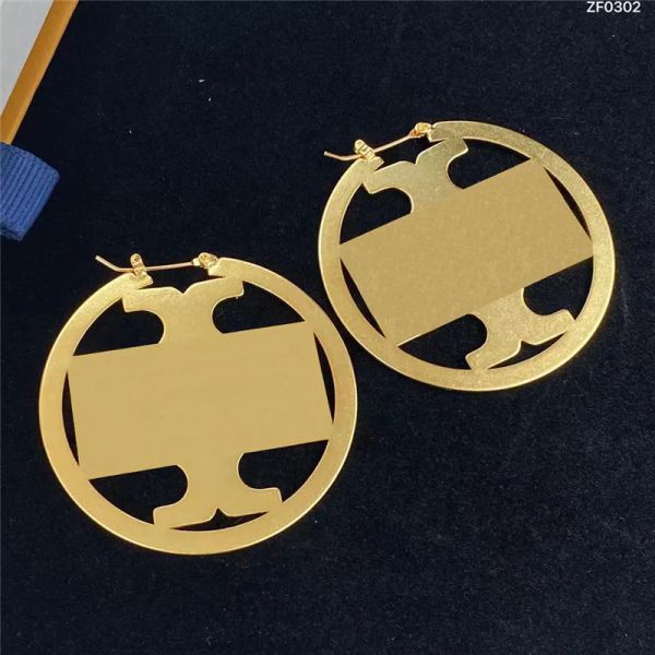 

women earring designer hoop earrings luxury gold jewelry pendants woman charm t ear studs dangle womens cross burch earrings 7 sty6083466, Golden;silver