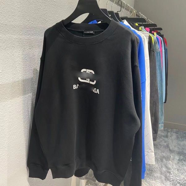 

mens hoodie designer hoodies women's fleeces sweatshirts leisure hip hop hoodys clothing for couples factory wholesale sweaters oversiz, Black