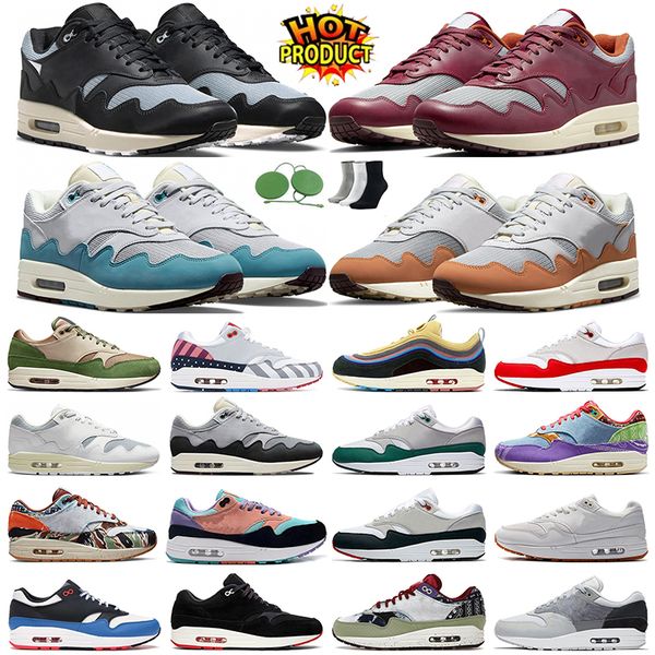 

running shoes 1s 1 sean wotherspoon baroque brown evergreen aura obsidian parra patta noise aqua watermelon mellow heavy trainer sneakers sp