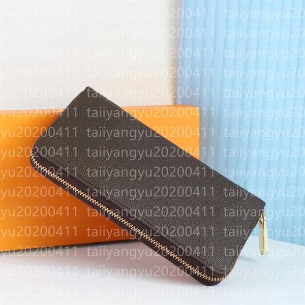 

fashion women clutch pu leather wallet single zipper zippy wallets lady ladies long classical purse with orange box 60017255s, Red;black