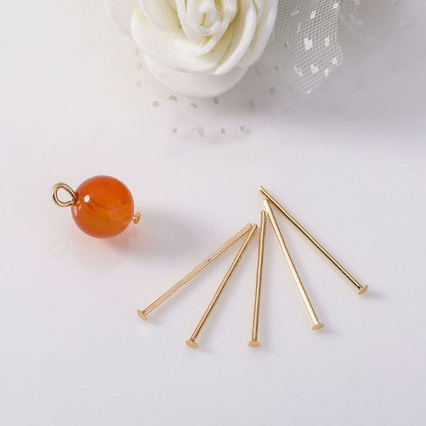 

gold color flat head pins for jewelry making diy crafts findings wholesale, Silver