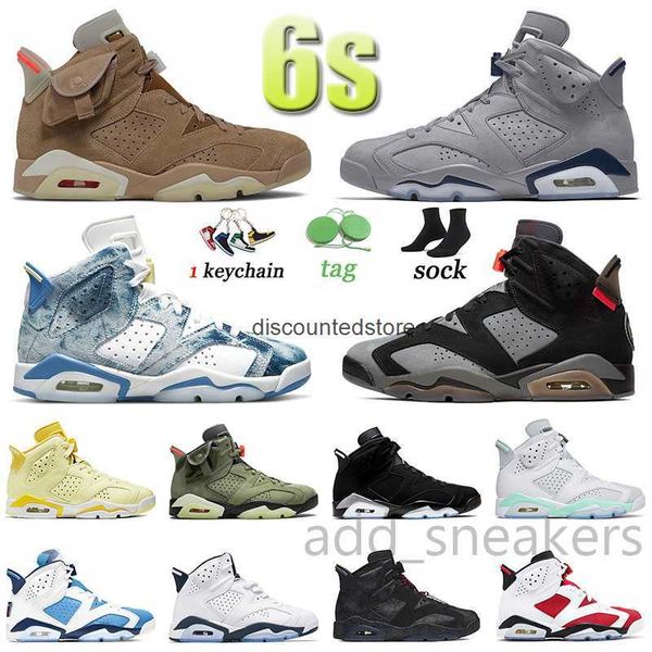 

with tag 6 men jumpman sports basketball shoes mint foam women washed denim metallic silver 6s sneakers red oreo unc trainers georgetown