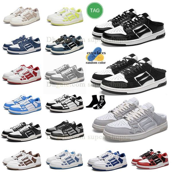 

aiviiri casual running shoes skel low og high wholesale mens womens 2022 new light grey black white blue pink green brown flouresence yellow