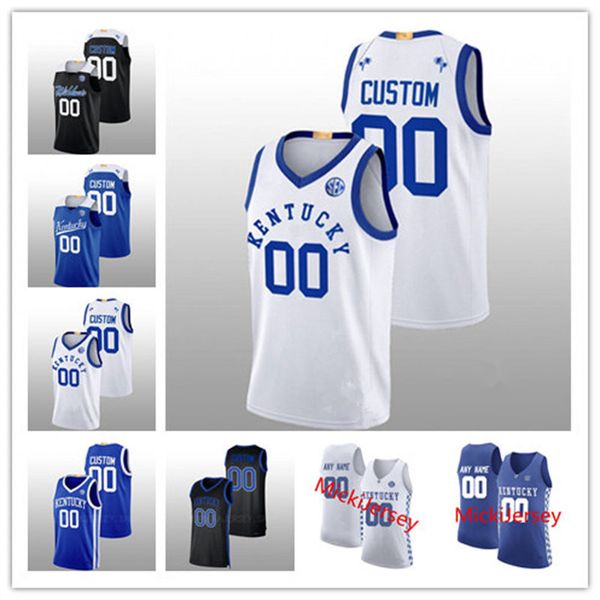 

college basketball wears bam ado kentucky wildcats basketball jersey quade green nick richards immanuel quickley keldon johnson reid travis, Black