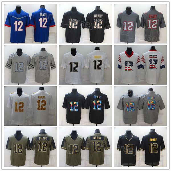 

men 12 tom brady football jerseys vapor color rush white blue grey black aemy green team color goddess hyphenation shadow flag hemp drift sm, Black;red