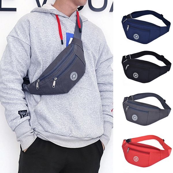 

waist bags chest nylon women mens belt fashion bum travel purse for phone pouch pocket hip pack male 221208