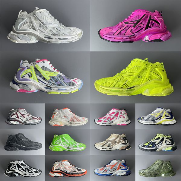 

2023 designers women men casual shoes runner 7.0 transmit sense retro trainers black white pink blue wine red runner sneakers jogging hiking
