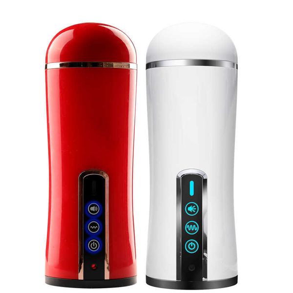 

toy massager shuangmi somatosensory intelligent aircraft cup full-automatic vibration clip suction pronunciation masturbator fun products
