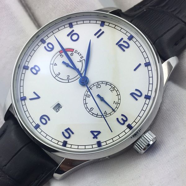 

business men's multifunctional watch fine steel blue needle digital automatic mechanical watches automatic date, Slivery;brown