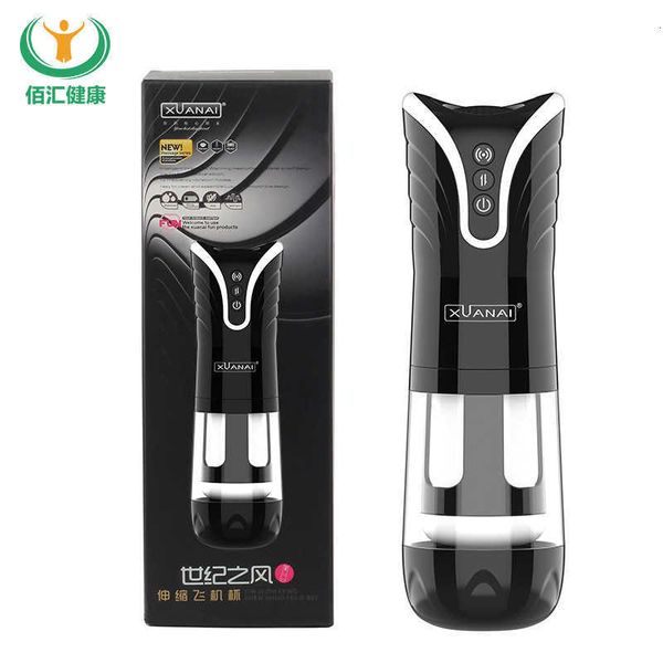 

toy massager intelligent full-automatic aircraft cup male voice masturbator electric telescopic products