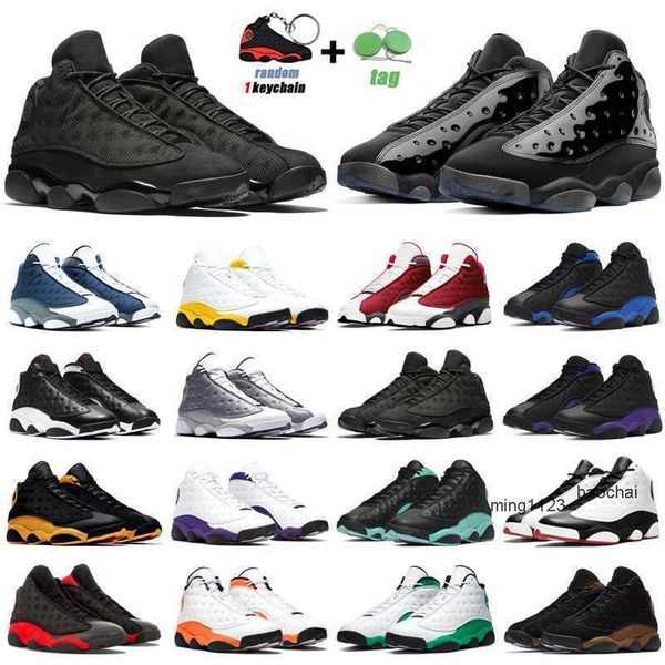 

2023 casual 13 basketball shoes 13s men women jumpman obsidian university golds bred red flint black cat lucky green chicago mens trainers 0