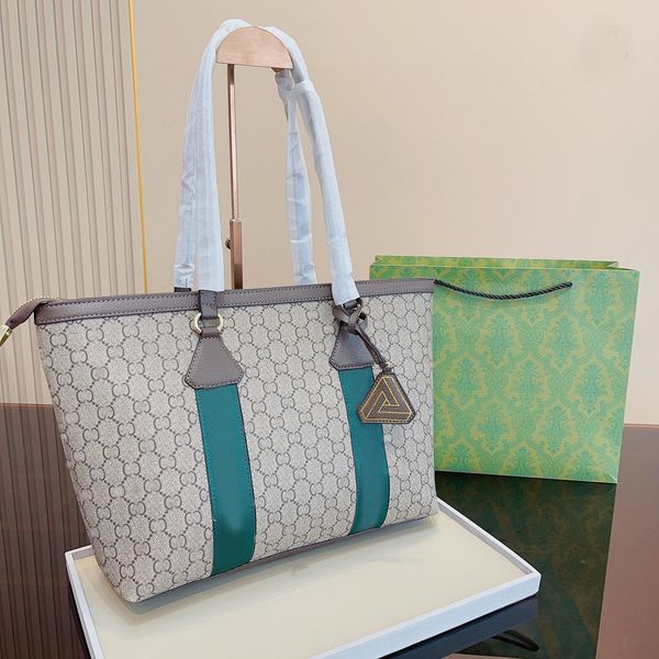 

5a designer totes high sense fashion printed lettering decoration large capacity multi functional underarm bag