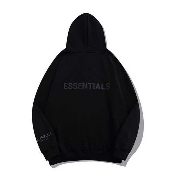 

men's luxury essentials tracksuits sweatshirts fashion zipper hoodies men women sportswear pant suit hooded sweater casual pullover co, Gray