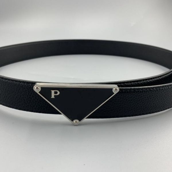 

fashion belts genuine leather men women designers inverted triangle buckle popular jeans girdle coat luxury brand waist belt dress waistband, Black;brown