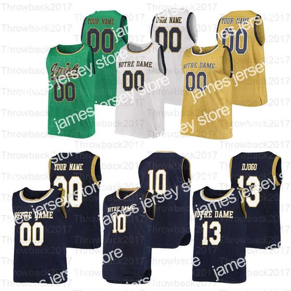 

basketball jerseys custom fighting irish college basketball jerseys 33 john mooney 10 tj gibbs 44 adrian dantley 23 dane goodwin 3 prentiss, Black;red