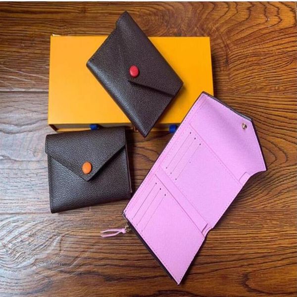 

luxurys designers wallet short long wallets bag card holder carry around women pocket single zipper holders money cards coins men 278m, Red;black