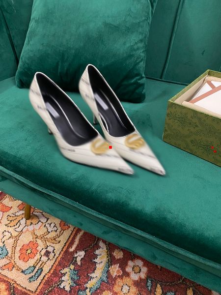 

2023 women pumps high heel shoes wedding shoe with rhinestone fashion lady thin heels size 35-40 -g088, Black