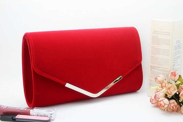 

designer bag dinner party bag velvet evening slant span simple pu hand holding 30% banquet 13012618