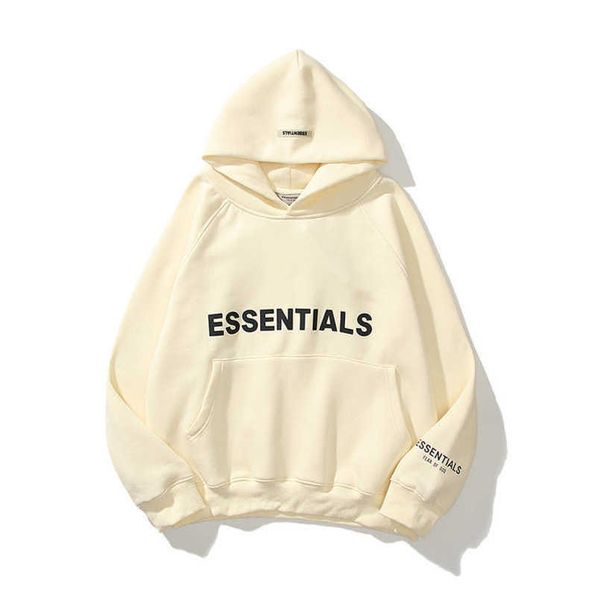 

luxury men's essentials tracksuits sweatshirts hoodies fashion letter men women sportswear pant suit hooded sweater casual pullover co, Gray