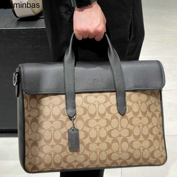 

50% discount in stores 2023 fashion bag classic old flower handbag metropolitan 40 color contrast one shoulder crossbody briefcase