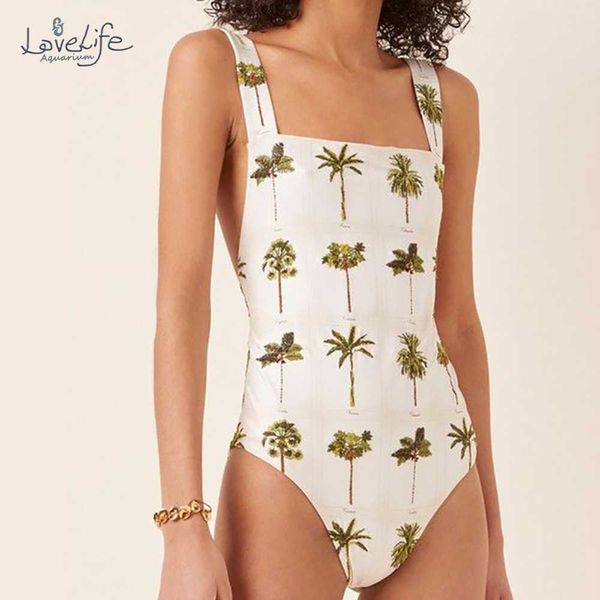 

swim wear bikini white fashion beach embroidered one piece swimsuit women's bandage tankini 2022 luxury shorts bourkini t221208