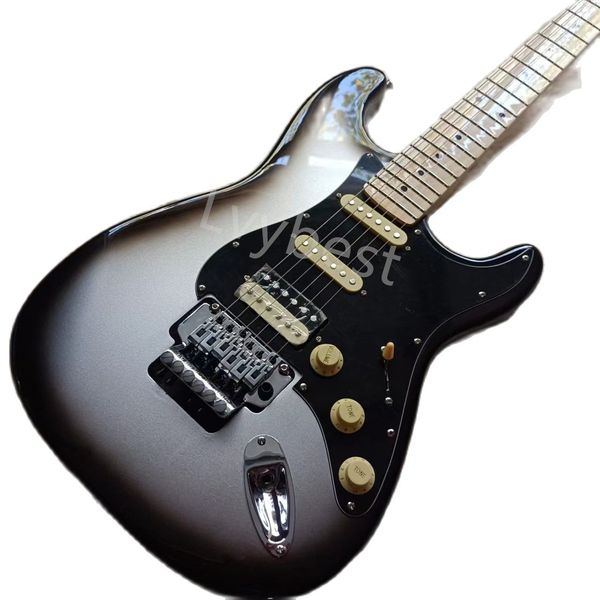 

lvyoem string electric guitar finish gloss tremolo hss pickup delivery