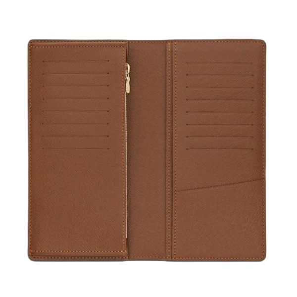 

fashion women clutch wallet pu leather wallet single zipper wallets lady ladies long classical purse with orange box card m62665247r, Red;black