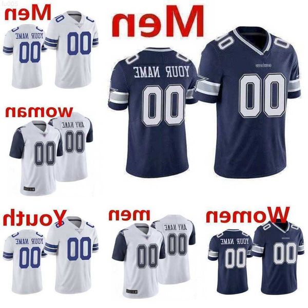 

football jerseys custom dallas''cowboys''men women youth jersey 4 dak prescott 11 micah parsons 2 kavontae turpin 88 cee, Black;red