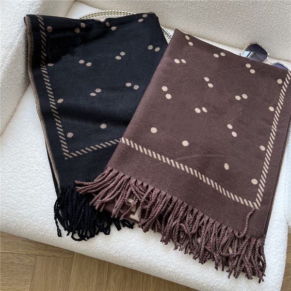 

double sided colors scarf women mink velvet scarves winter thick warm shawl designers long wrap, Blue;gray