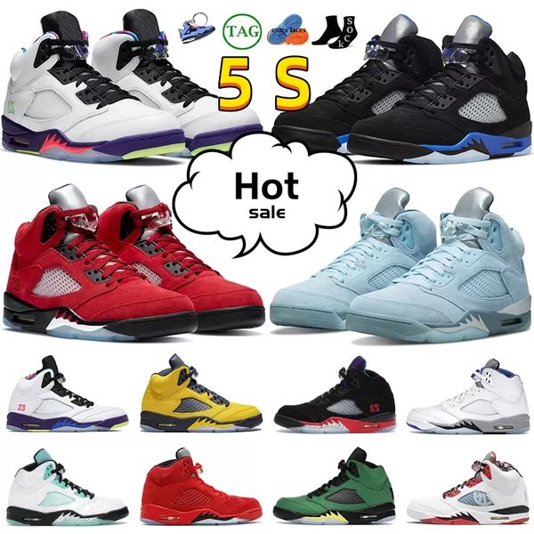 

basketball shoes 5s sneakers sports trainers pink foam shattered backboard white sail black raging red jumpman 5 men bluebird mens 2023