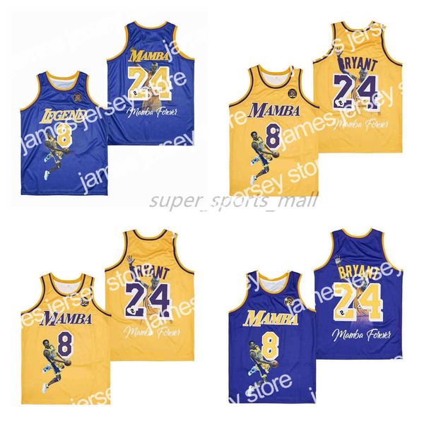 

basketball jerseys movie basketball jerseys bry8-24 portrait purple yellow jersey, Black;red