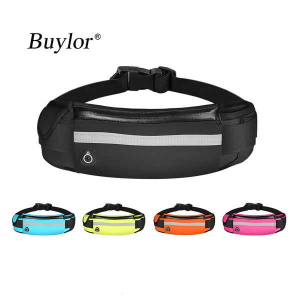

waist bags buylor sports pack men belt pouch women running bag waterproof fanny wallet portable phone holder gym 221208