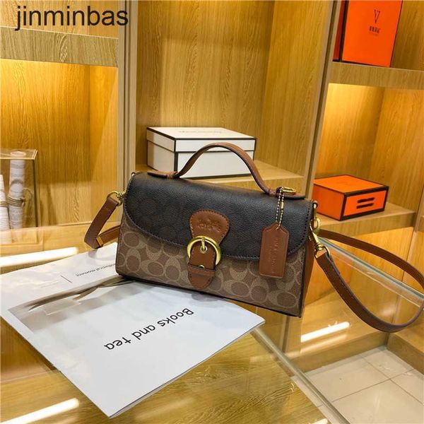 

50% discount in stores 2023 fashion bag handheld bucket for women new minority women's high-grade leather msenger fashionable