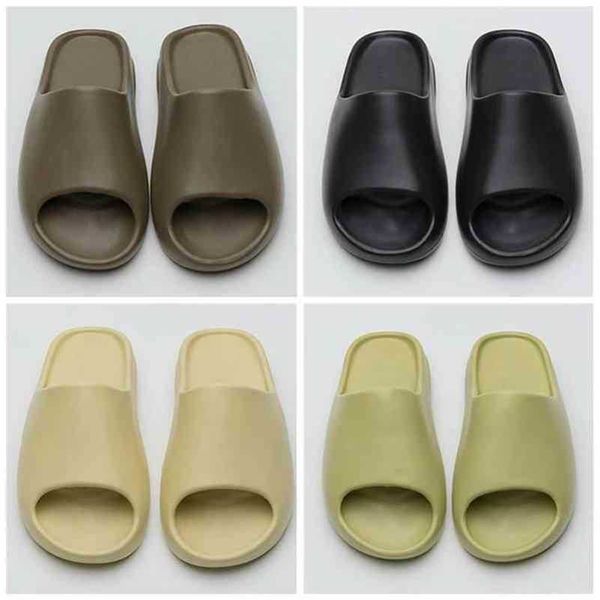 

kanyes slipper yeesys slide mens slides foam sandals runner solid fashion designer shoes black triple red golf white women slippers flip flo