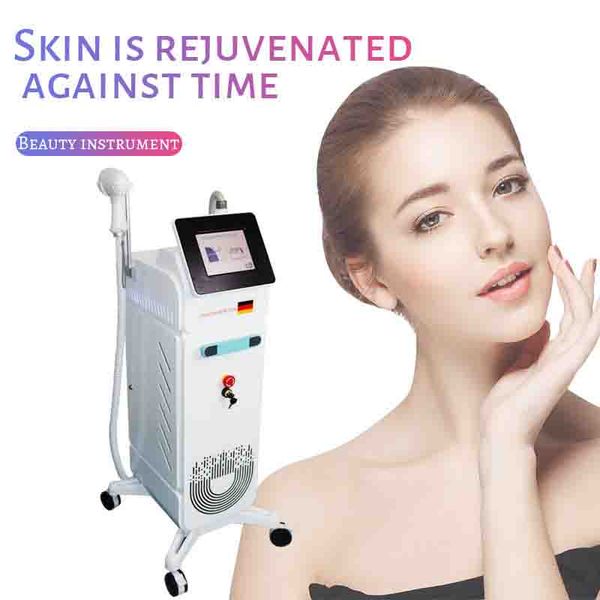 

salon 810nm hair removal machine 755nm 1064nm 3 wavelength diode remova beauty equipment, Black