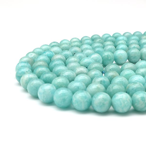 

natural amazonite 5 strands/lot 4mm 6mm 8mm 10mm 12mm round loose beads gemstone for bracelet necklace diy jewelry making ready stock, Black