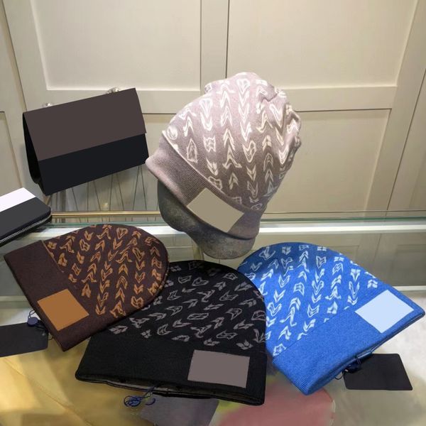 

designers beanie mens winter hat fashion men skull caps outdoor keep warm travel sports mountaineering beanies 4 colors, Blue;gray